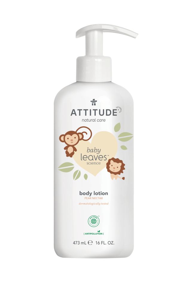 ATTITUDE Baby Leaves Tělové mléko hruška 473 ml