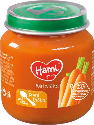 Hami První lžička mrkvička 4m+ 125 g