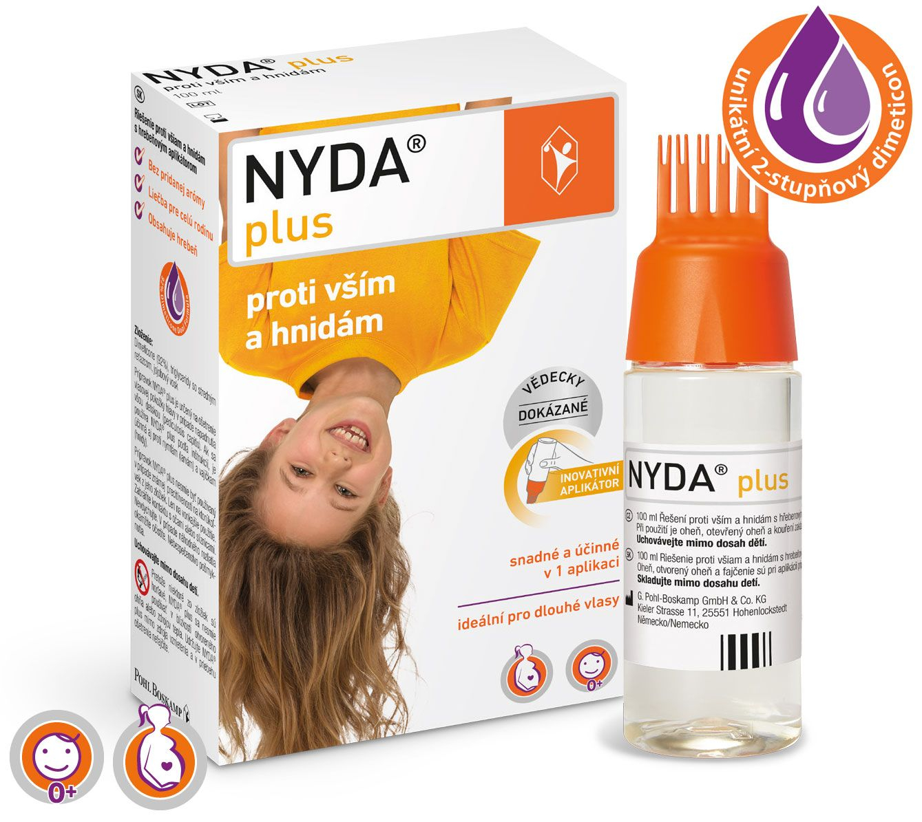 NYDA plus proti vším a hnidám 100 ml