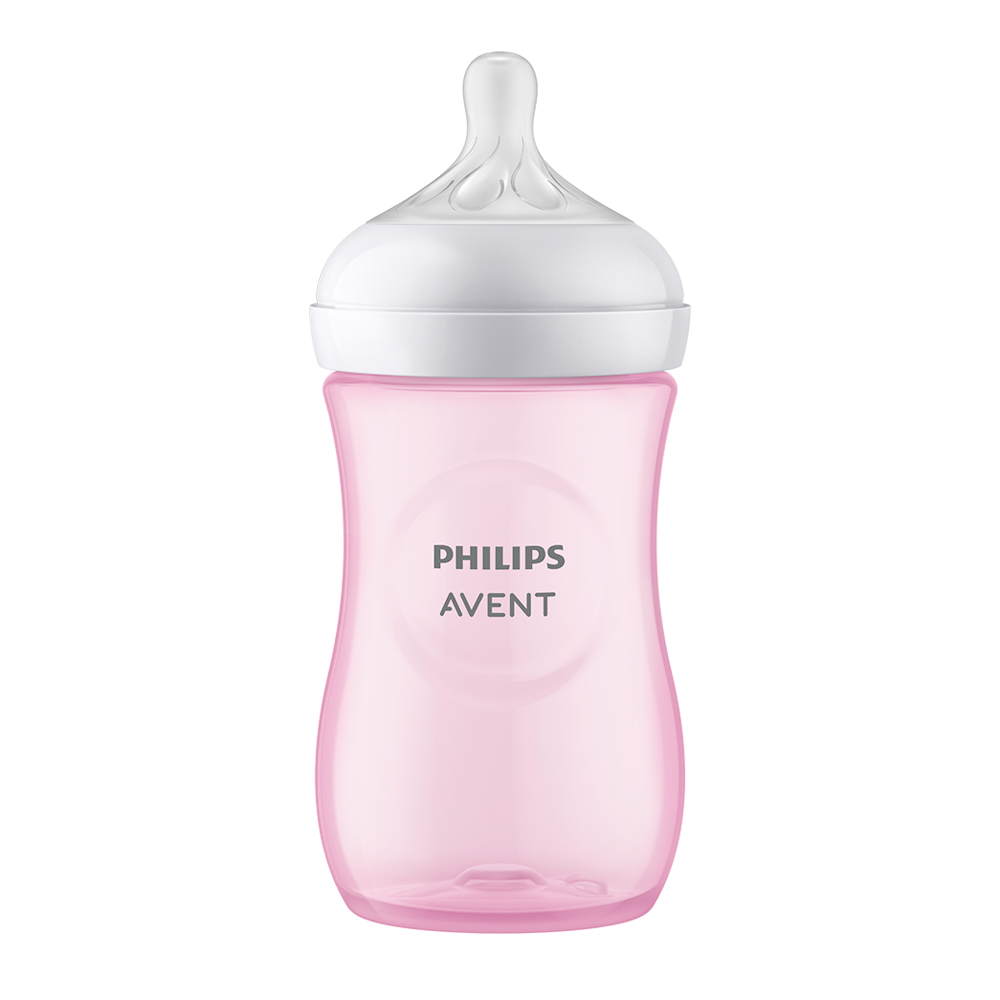 Philips Avent Natural Response Láhev 1m+ 260 ml růžová