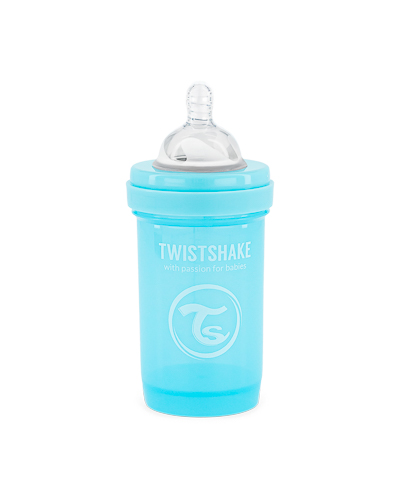 Twistshake Anti-Colic kojenecká láhev 180 ml modrá