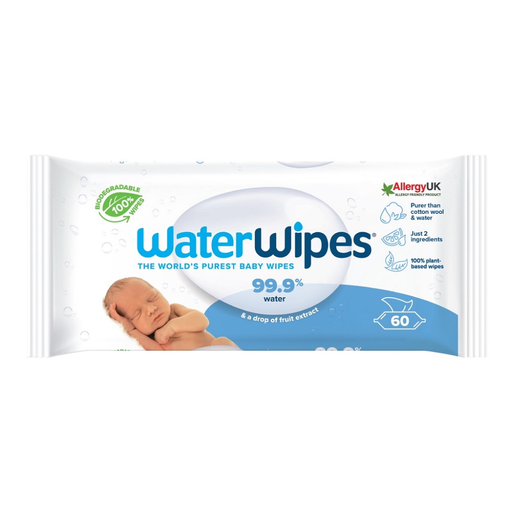 Water Wipes 100% BIO odbouratelné ubrousky 60 ks