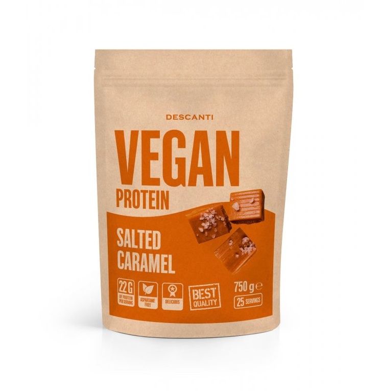 DESCANTI Vegan Protein Salted Caramel 750 g