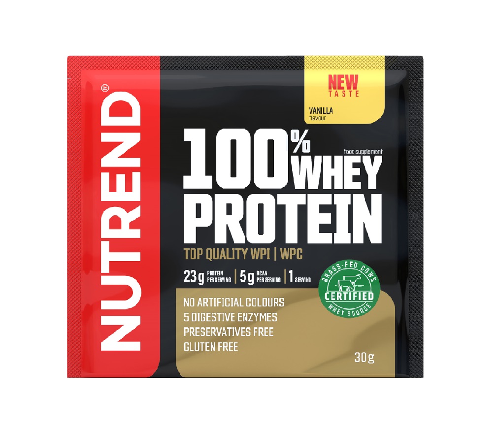 Nutrend 100% Whey Protein vanilka 30 g