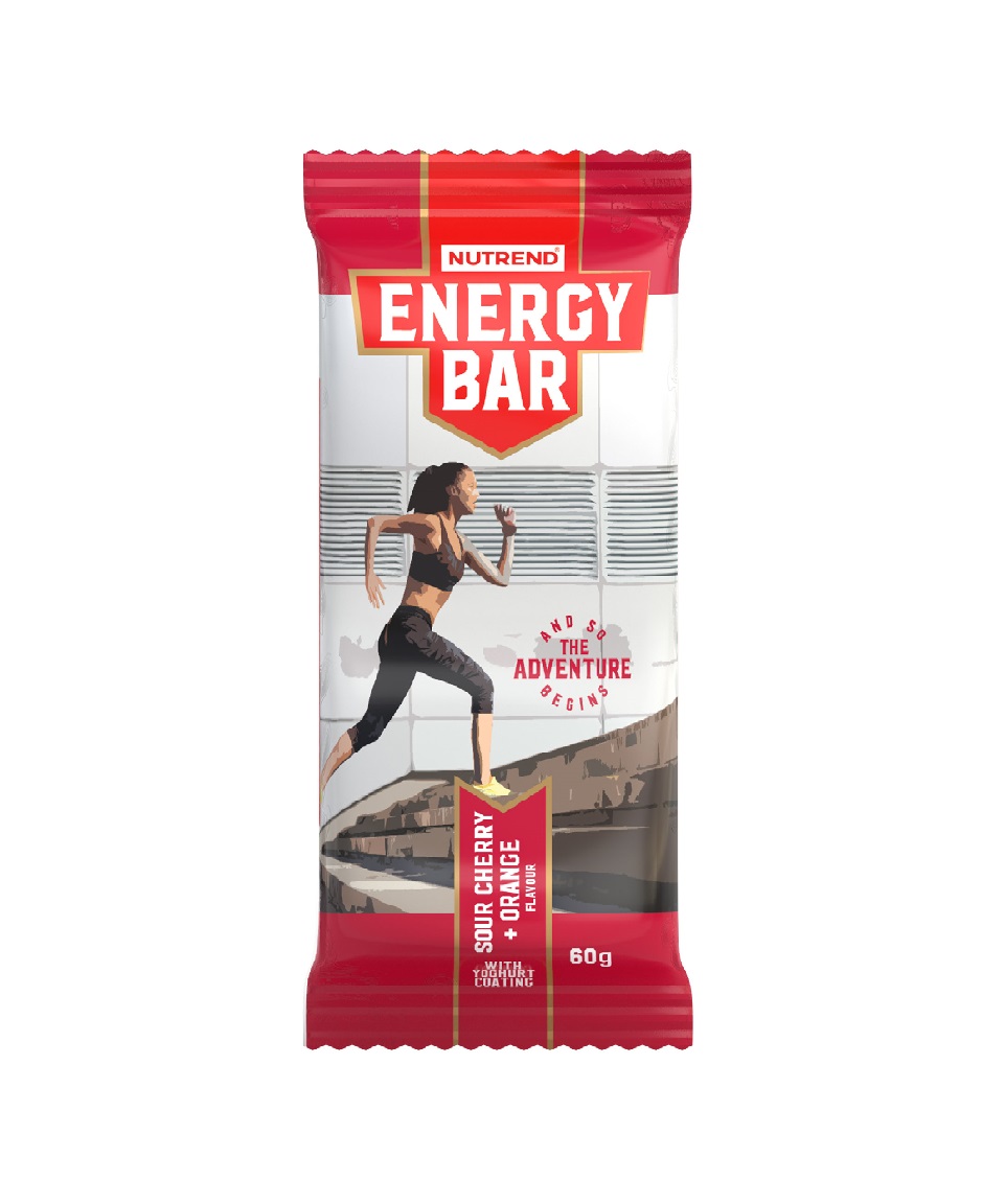 Nutrend Energy Bar višeň + pomeranč 60 g