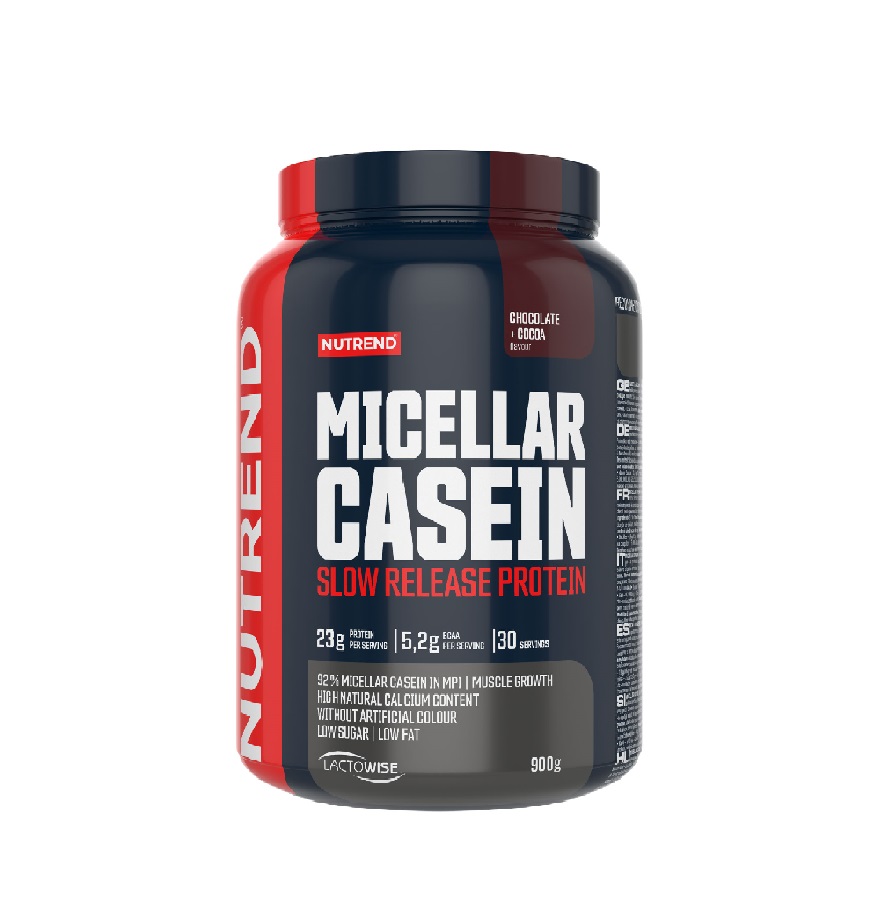 Nutrend Micellar Casein čokoláda + kakao 900 g