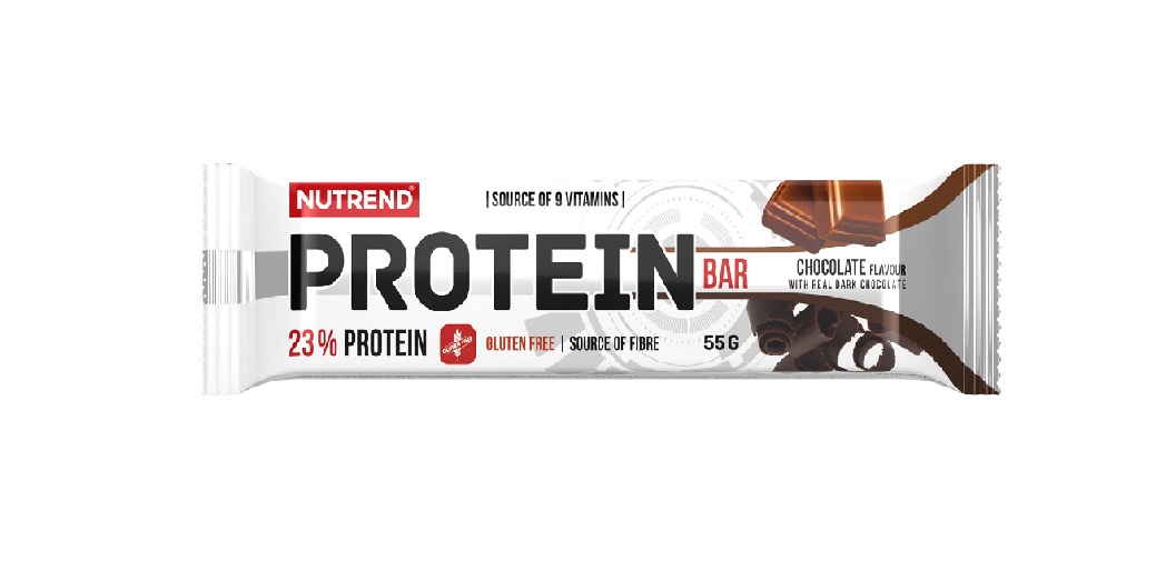 Nutrend Protein Bar čokoláda v hořké čokoládě 55 g