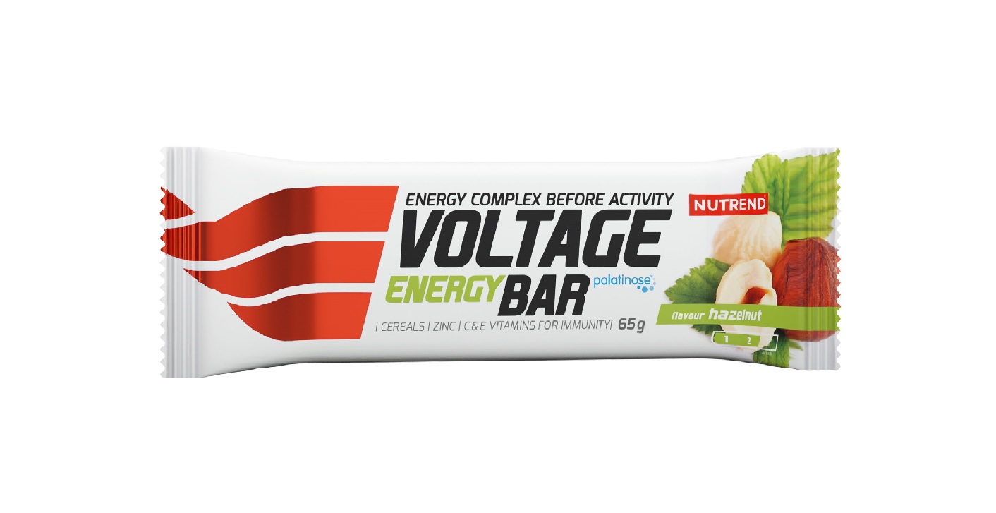 Nutrend Voltage Energy Bar lískový oříšek 65 g