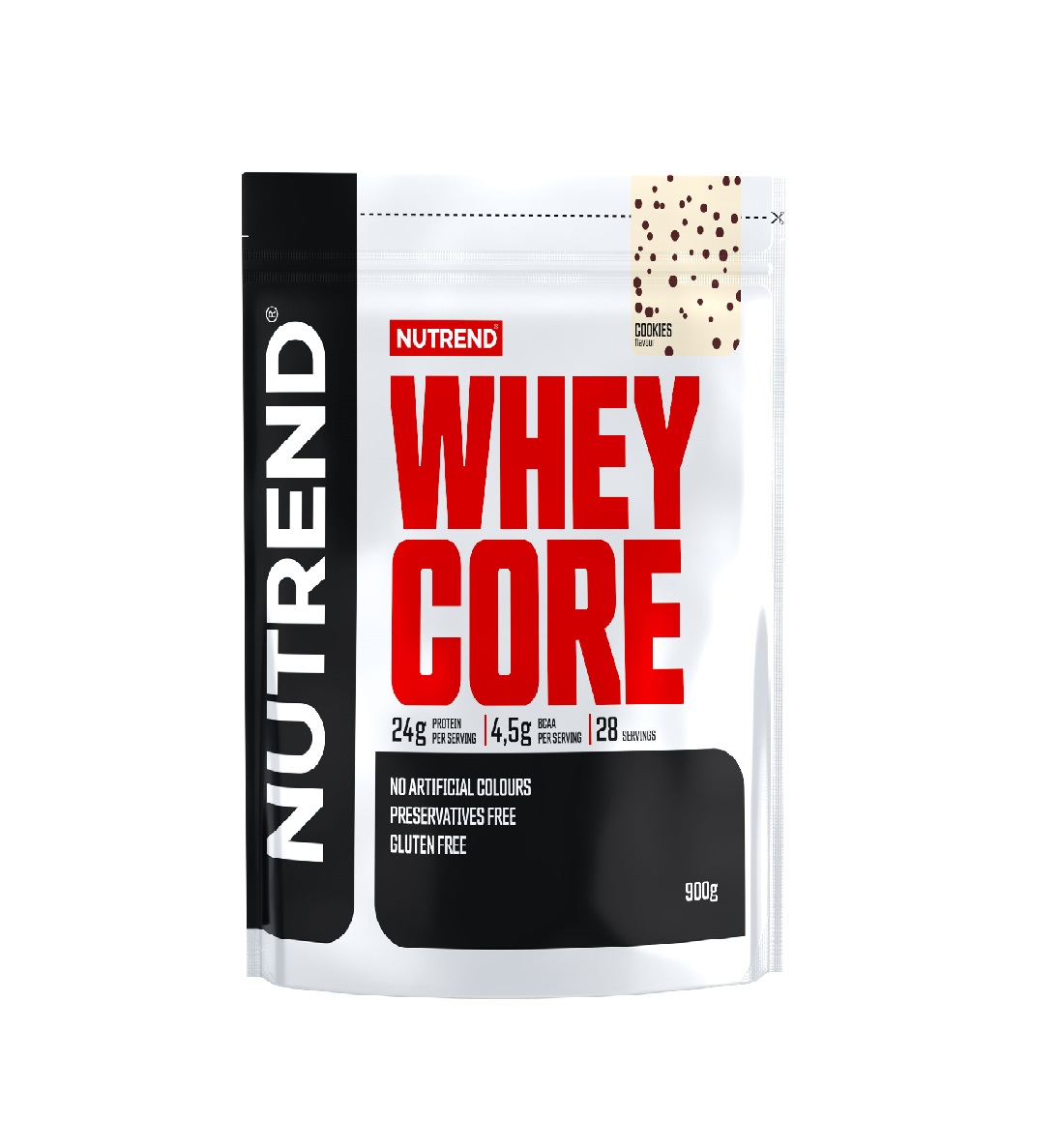 Nutrend Whey Core cookies 900 g