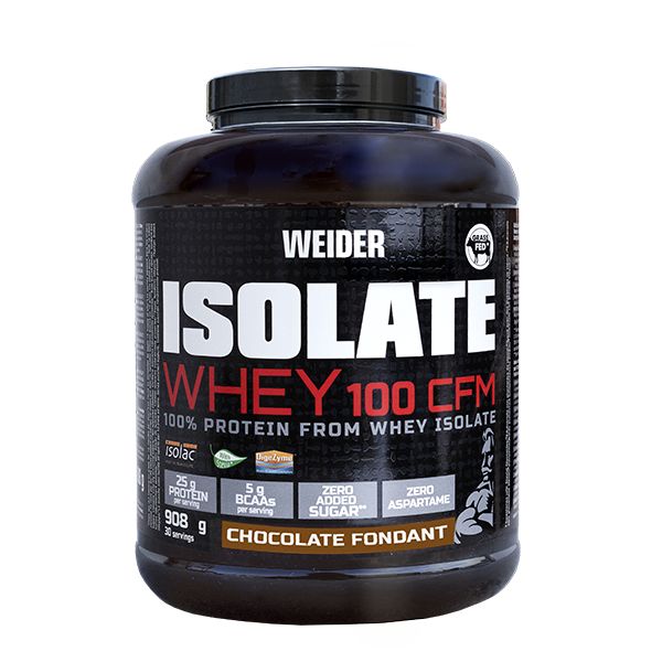 WEIDER Isolate Protein Chocolate fondant 908 g