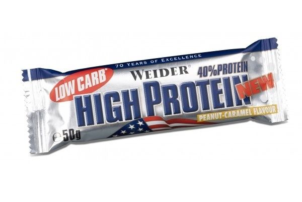 WEIDER Low Carb High Protein stracciatella tyčinka 50 g